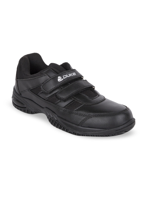 

Duke Unisex Black Synthetic School Shoes
