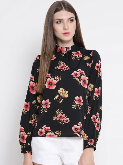 

Oxolloxo Women Black Printed Top