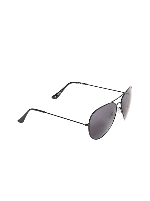 

Flying Machine Men Aviator UV Protected Sunglasses FMAE0234, Black