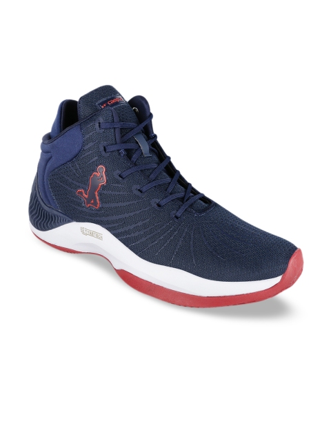 

Campus Men Navy Blue Mesh Running Shoes