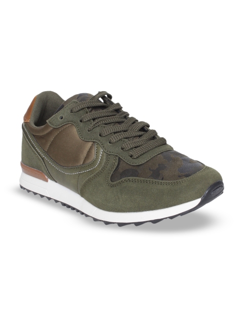

U.S. Polo Assn. Men Olive Green Sneakers