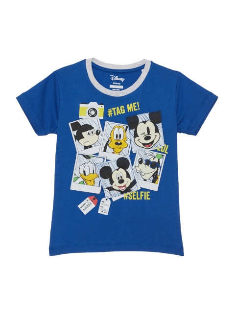 

Kids Ville Mickey & Friends featured Blue Tshirt for Boys