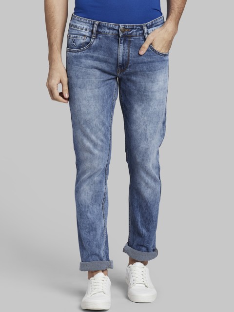 

Parx Men Blue Slim Fit Mid-Rise Clean Look Stretchable Jeans