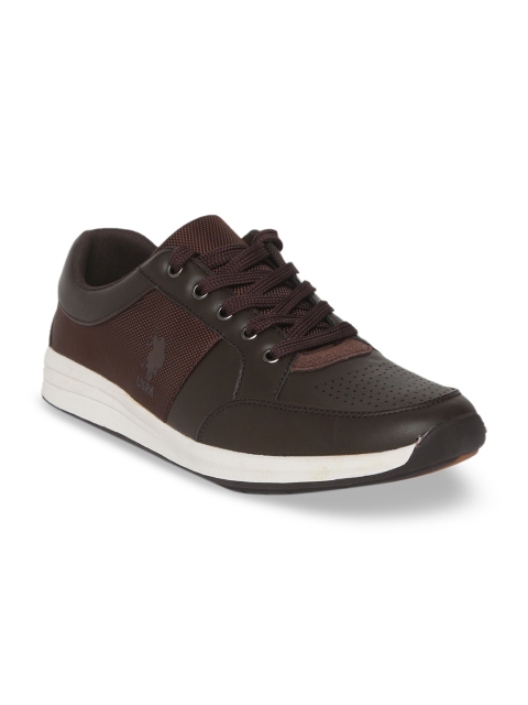 

U.S. Polo Assn. Men Brown Lauren Sneakers