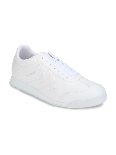 

hummel Unisex Messmer 23 White Sneakers