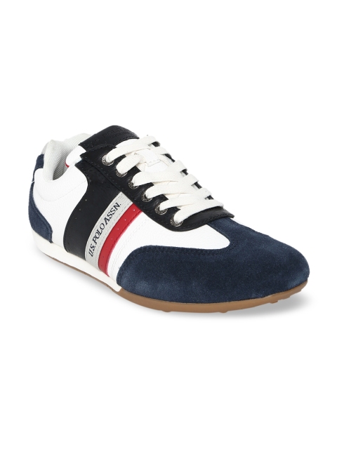 

U.S. Polo Assn. Men Off-White Sneakers