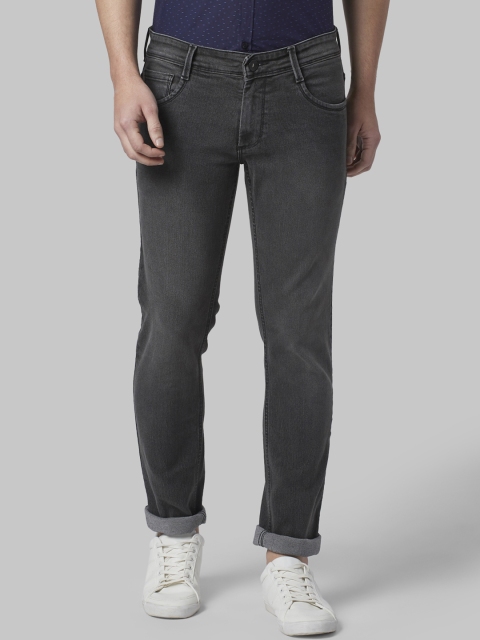 

Park Avenue Men Black Tapered Fit Mid-Rise Clean Look Jeans