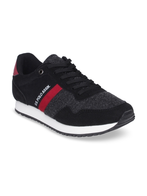 

U.S. Polo Assn. Men Black Sneakers