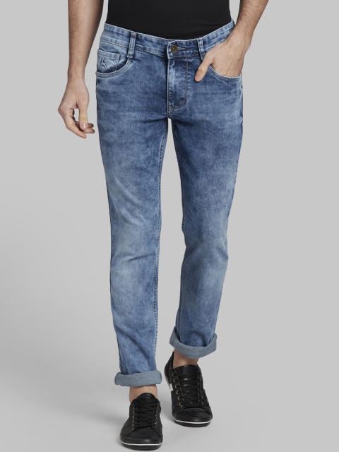 

Parx Men Blue Slim Fit Mid-Rise Clean Look Stretchable Jeans