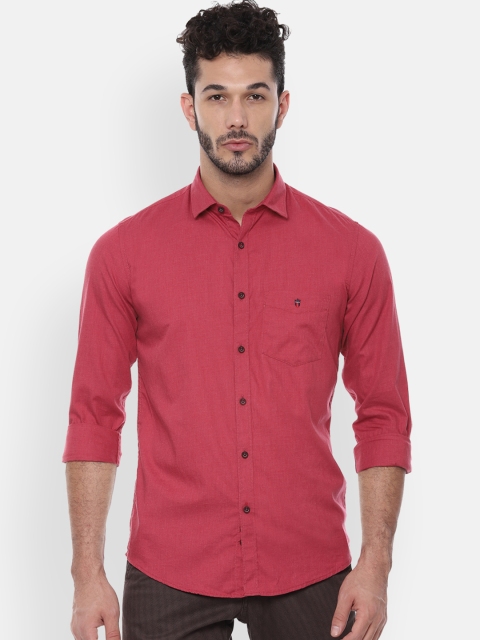 

Louis Philippe Sport Men Pink Slim Fit Solid Casual Shirt