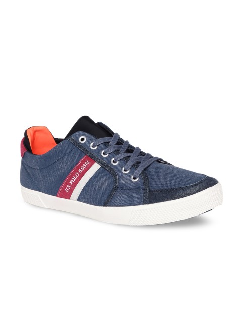 

U.S. Polo Assn. Men Navy Blue Ossy Sneakers