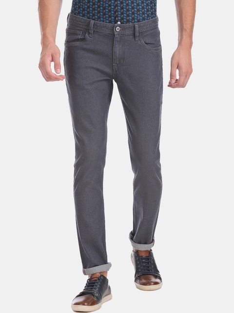 

Arrow Sport Men Charcoal Slim Fit Mid-Rise Clean Look Stretchable Jeans