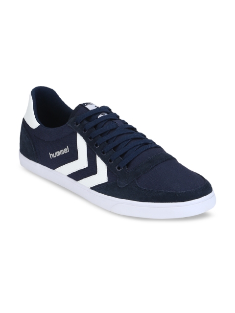 

hummel Unisex Navy Blue Slimmer Stadil Sneakers