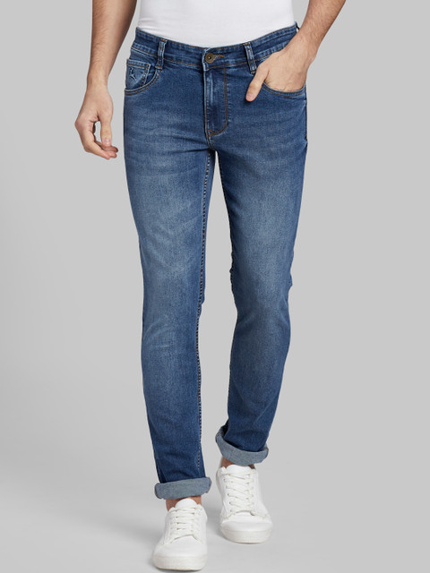 

Parx Men Blue Slim Fit Mid-Rise Clean Look Stretchable Jeans