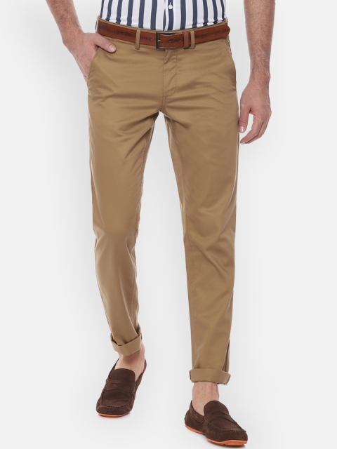 

Louis Philippe Sport Men Khaki Slim Fit Solid Chinos
