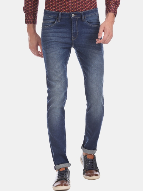 

Arrow Men Blue Justin Skinny Fit Mid-Rise Clean Look Stretchable Jeans