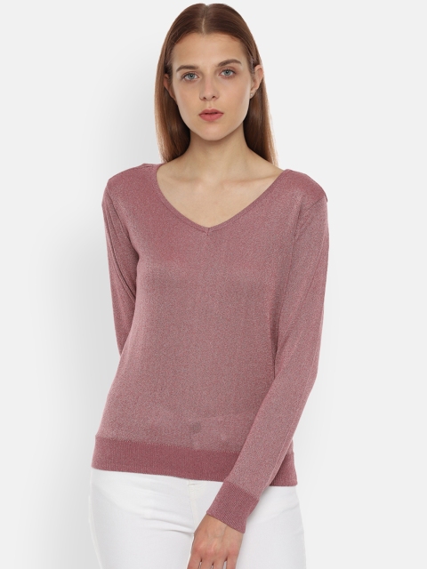 

Van Heusen Woman Women Pink Solid Top