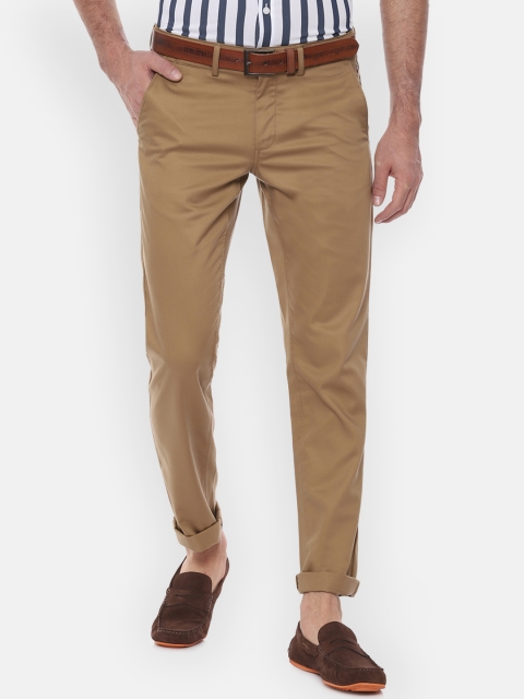 

Louis Philippe Sport Men Khaki Slim Fit Solid Chinos