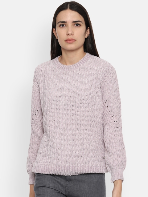 

Van Heusen Woman Women Pink Solid Sweater