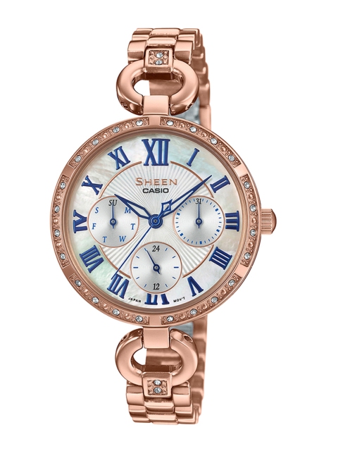 

Casio Sheen Women Silver Analogue watch SX265 SHE-3067PG-7AUDF