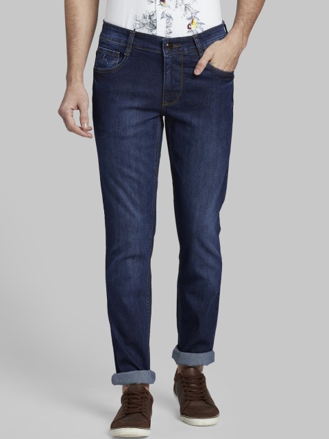 

Parx Men Blue Slim Fit Mid-Rise Clean Look Stretchable Jeans