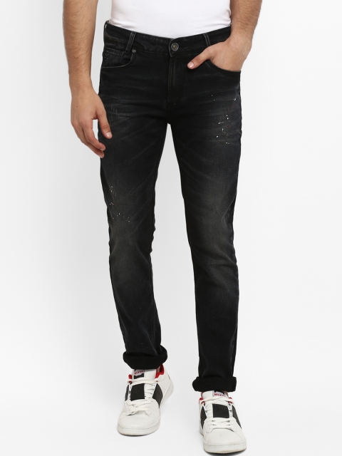 

Mufti Men Black Slim Fit Mid-Rise Clean Look Stretchable Jeans