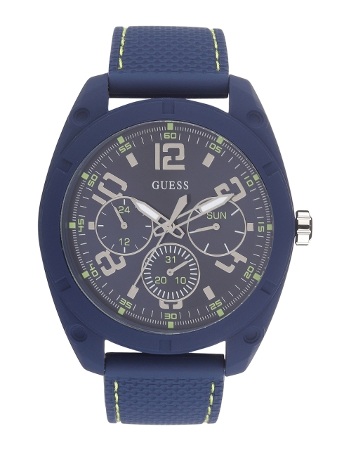 Men Navy Blue Analogue Watch W1256G3