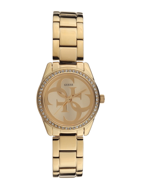 

GUESS Women Gold-Toned Analogue Watch W1273L2