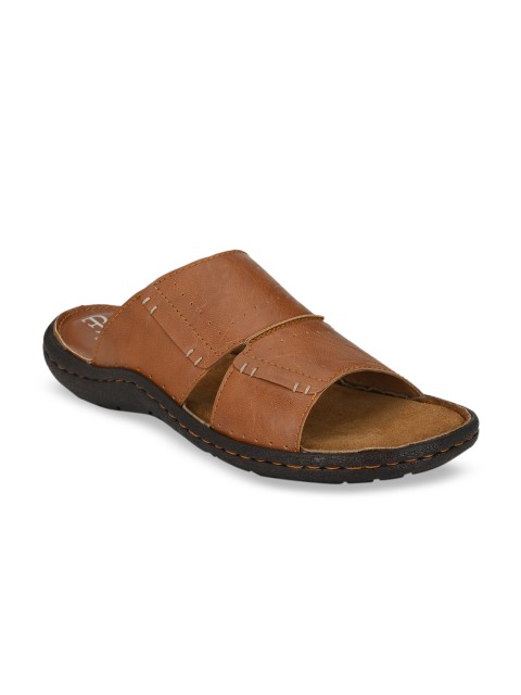 

El Paso Men Tan Brown Sandals