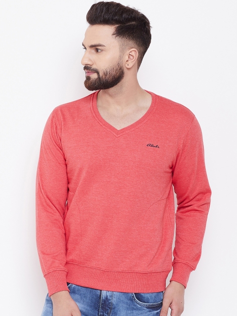 

Adobe Men Red Solid Sweater