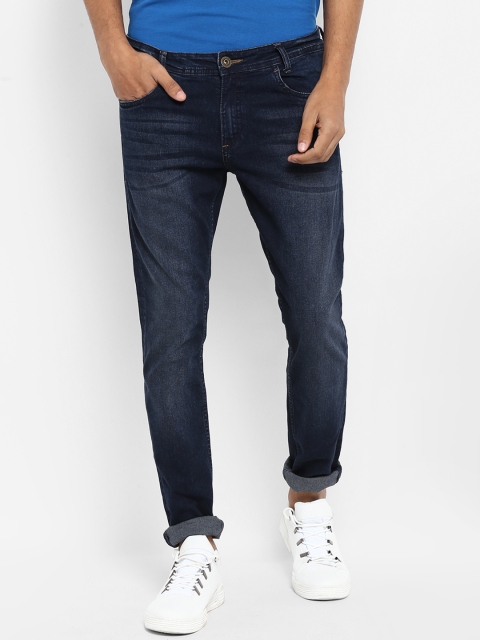 

Mufti Men Blue Skinny Fit Mid-Rise Clean Look Stretchable Jeans