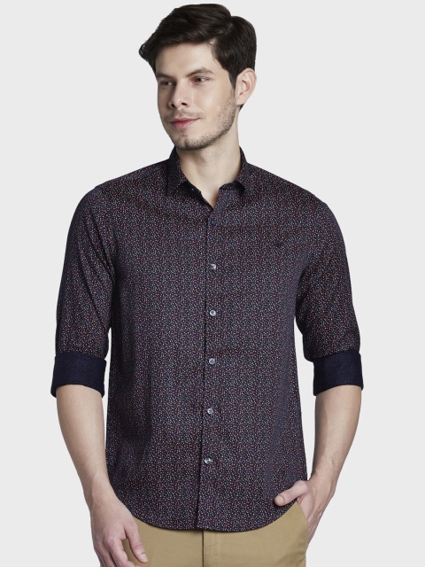 

ColorPlus Men Multicoloured Slim Fit Printed Casual Shirt, Multi