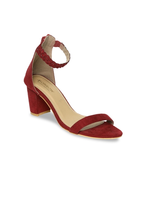 

Monrow Women Red Solid Heels