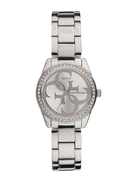 

GUESS Women Silver-Toned Analogue Watch W1273L1
