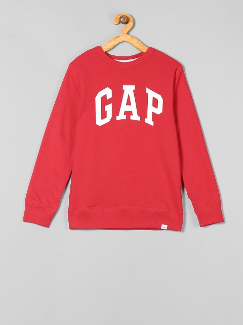 

GAP Boys Red Printed Sweatshirt