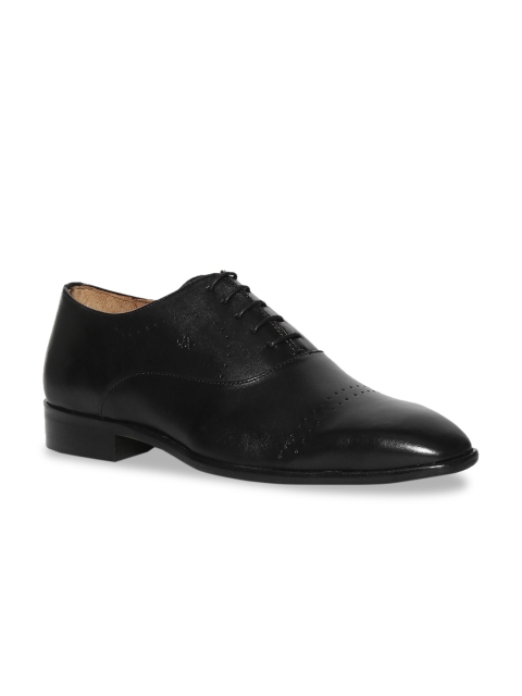 

Arrow Men Black Leather Derbys