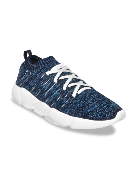 

Allen Cooper Men Blue Textile Walking Shoes