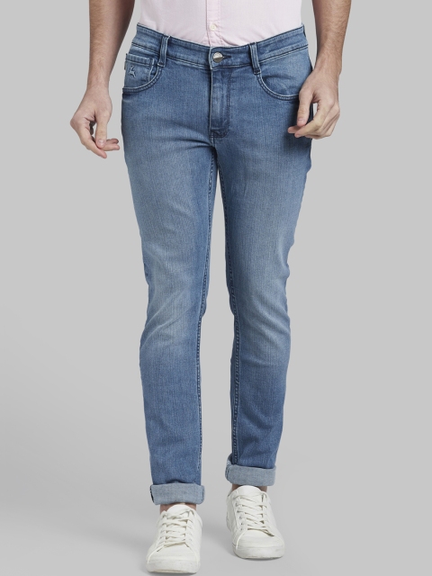 

Parx Men Blue Tapered Fit Mid-Rise Clean Look Jeans