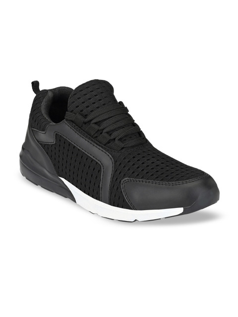 

Mactree Men Black Sneakers