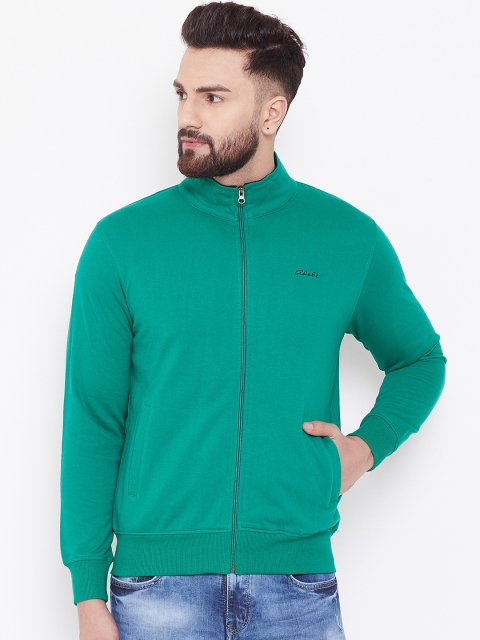 

Adobe Men Green Solid Sweatshirt