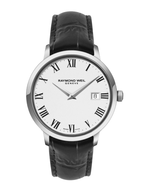 

Raymond Weil Men White Swiss Made Analogue Watch 5588-STC-00300