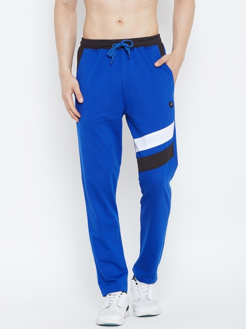 

Adobe Men Blue Slim-Fit Solid Track Pants