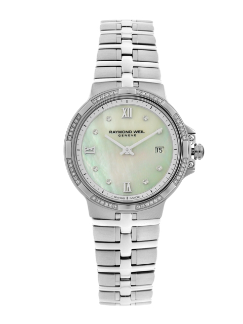 

Raymond Weil Women Sea Green Swiss Made Analogue Watch 5180-ST-00995