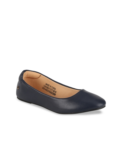 

Allen Solly Woman Women Navy Blue Solid Ballerinas