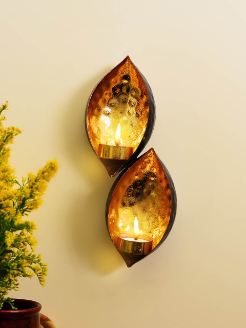 

Archies Unisex Set of 2 Grey Tea-Light Candle Holders