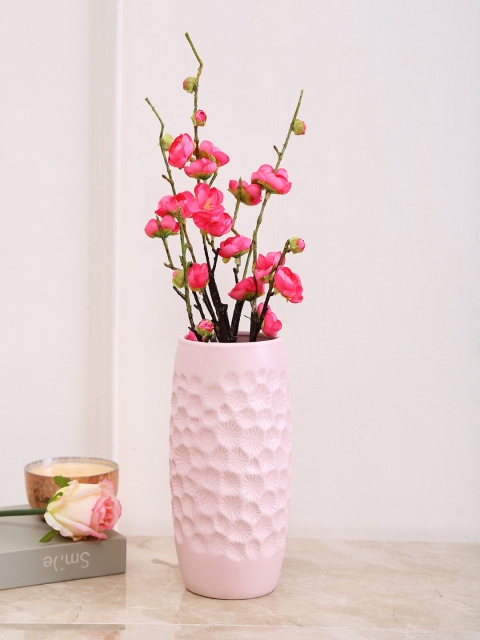 

Aapno Rajasthan Pink Ceramic Flower Vase