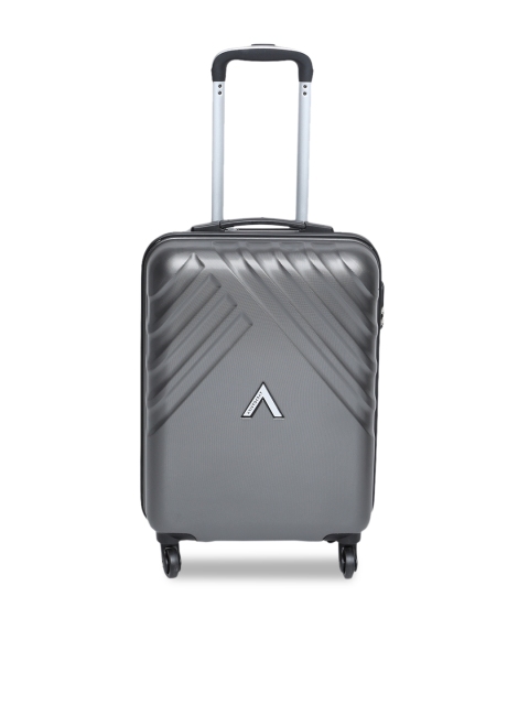 

Aristocrat Unisex Blue Solid Cabin Trolley Bag, Grey