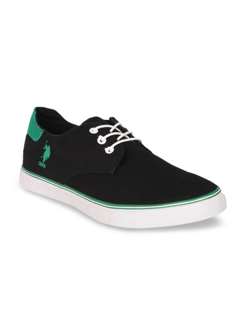 

U.S. Polo Assn. Men Black Sneakers