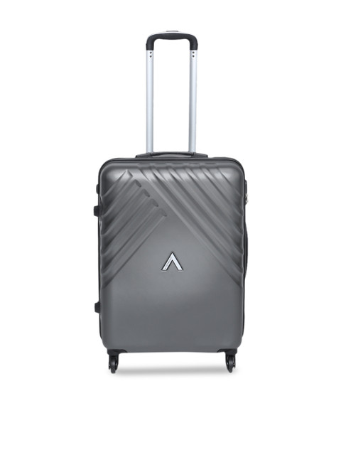 

Aristocrat Unisex Grey Solid Medium Trolley Bag