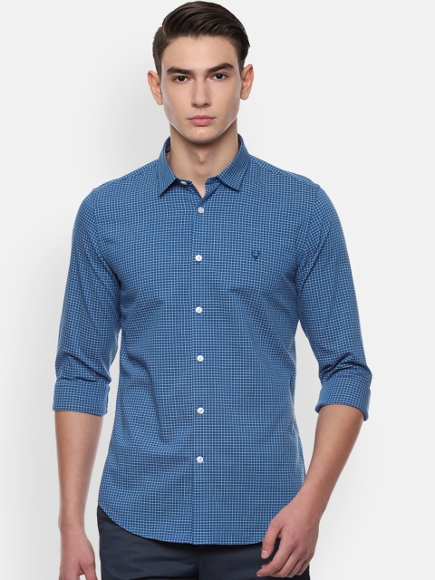 

Allen Solly Sport Men Blue Slim Fit Checked Casual Shirt